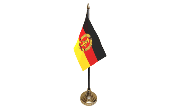 East Germany Table Flags